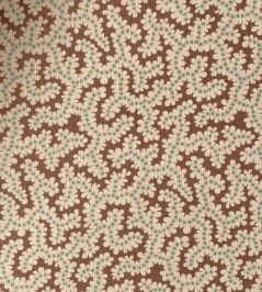Elney Fabric by Ian Sanderson Chocolate Elney Fabric by Ian Sanderson Chocolate