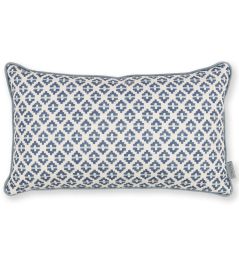 Elska Cushion 30 x 50cm by Romo Buxton Blue Elska Cushion 30 x 50cm by Romo Buxton Blue