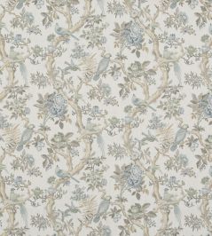 Eltham Fabric by GP & J Baker Aqua Eltham Fabric by GP & J Baker Aqua