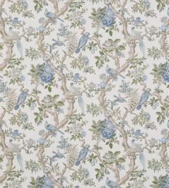 Eltham Fabric by GP & J Baker Blue Eltham Fabric by GP & J Baker Blue
