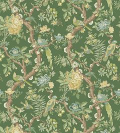 Eltham Wallpaper by GP & J Baker Emerald Eltham Wallpaper by GP & J Baker Emerald