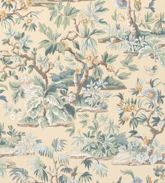Elwood Fabric by Anna French Soft Gold Elwood Fabric by Anna French Soft Gold