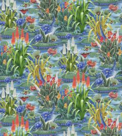 Elysium Wallpaper by Osborne & Little Cobalt Elysium Wallpaper by Osborne & Little Cobalt