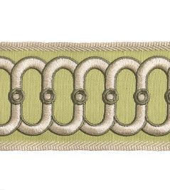 Embroidered Braid 75mm Trimming by Houles Galuchat Embroidered Braid 75mm Trimming by Houles Galuchat