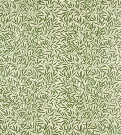 Emery's Willow Fabric by Morris & Co Leaf Green Emery's Willow Fabric by Morris & Co Leaf Green