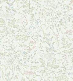 Emil Wallpaper by Borastapeter Green Emil Wallpaper by Borastapeter Green