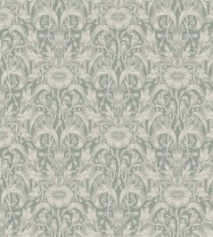 Emil Wallpaper by Sandberg Garden Green Emil Wallpaper by Sandberg Garden Green