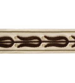 Emile Velvet Border Trimming by Samuel & Sons Laurel Emile Velvet Border Trimming by Samuel & Sons Laurel