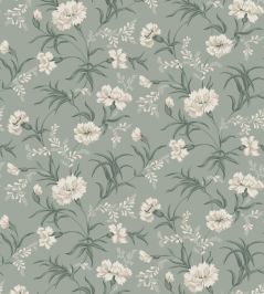 Emilie Wallpaper by Sandberg Garden Green Emilie Wallpaper by Sandberg Garden Green
