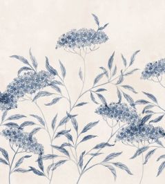 Emmalisa Wallpaper by Sandberg Blue Emmalisa Wallpaper by Sandberg Blue