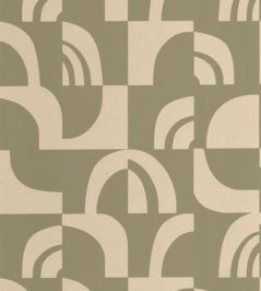 Empreinte Wallpaper by Caselio Vert Kaki Empreinte Wallpaper by Caselio Vert Kaki