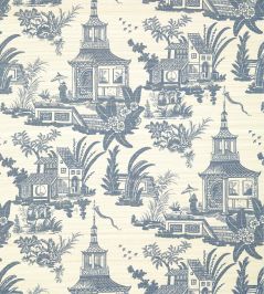 Empress Court Wallpaper by Thibaut Navy Empress Court Wallpaper by Thibaut Navy