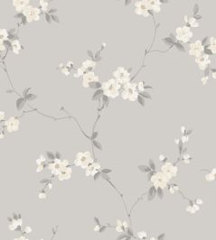 Engla Wallpaper by Sandberg Mineral Grey Engla Wallpaper by Sandberg Mineral Grey