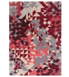 Enigma Rug by Asiatic Red Multi Enigma Rug by Asiatic Red Multi