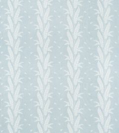 Ensbury Fern Fabric by Anna French Soft Blue Ensbury Fern Fabric by Anna French Soft Blue
