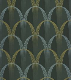 Entree Des Artistes Wallpaper by Casadeco Vert Taiga Entree Des Artistes Wallpaper by Casadeco Vert Taiga