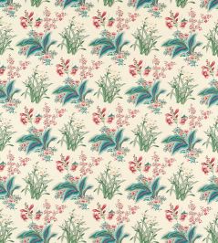 Enys Garden Fabric by Sanderson Blush Jade Enys Garden Fabric by Sanderson Blush Jade