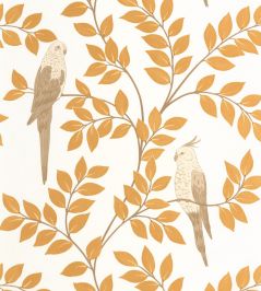 Equateur Wallpaper by Caselio Ocre Equateur Wallpaper by Caselio Ocre