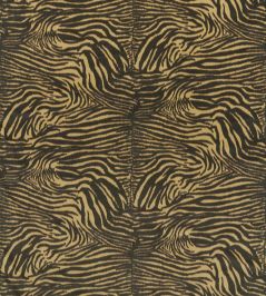 Equidae Fabric by Harlequin Black Earth / Brass Equidae Fabric by Harlequin Black Earth / Brass