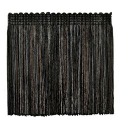 Era Chainette Fringe 100mm Trimming by Houles Charbon Era Chainette Fringe 100mm Trimming by Houles Charbon