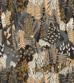 Erica Wallpaper by Casamance Anthracite/Sable Erica Wallpaper by Casamance Anthracite/Sable