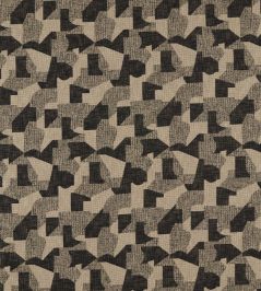 Espen Fabric by Clarke & Clarke Charcoal/Linen Espen Fabric by Clarke & Clarke Charcoal/Linen