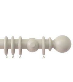 Estate 48mm Wooden Pole Clay, Ball finial Clay Estate 48mm Wooden Pole Clay, Ball finial Clay