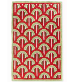 Estivo Rug by MINDTHEGAP Red Estivo Rug by MINDTHEGAP Red