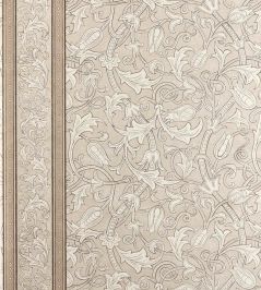 Etched Scrolling Tulip Wallpaper by Morris & Co Parchment Etched Scrolling Tulip Wallpaper by Morris & Co Parchment
