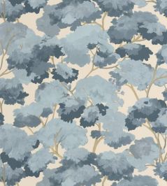 Ete Wallpaper by Caselio Bleu Beige Ete Wallpaper by Caselio Bleu Beige