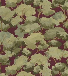Ete Wallpaper by Caselio Bordeaux Ete Wallpaper by Caselio Bordeaux