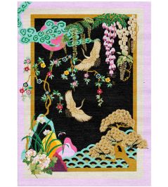 Eternity Dark Rug by Wendy Morrison Multi Eternity Dark Rug by Wendy Morrison Multi