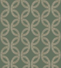 Etienne Wallpaper by Casamance Vert de gris/dore Etienne Wallpaper by Casamance Vert de gris/dore