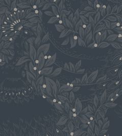 Evelina Wallpaper by Sandberg Indigo Blue Evelina Wallpaper by Sandberg Indigo Blue