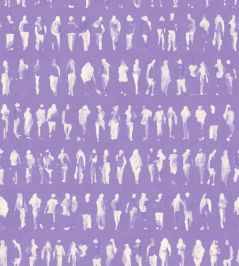 Executives Wallpaper by Tres Tintas Lilac Executives Wallpaper by Tres Tintas Lilac