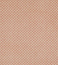 Eythorne Fabric by Fermoie Peach Eythorne Fabric by Fermoie Peach