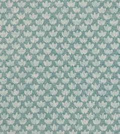 Eythorne Wallpaper by Fermoie Teal Eythorne Wallpaper by Fermoie Teal