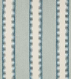Ezra Stripe Fabric by Jane Churchill Blue Ezra Stripe Fabric by Jane Churchill Blue