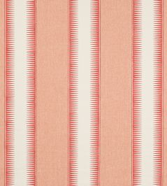 Ezra Stripe Fabric by Jane Churchill Red Ezra Stripe Fabric by Jane Churchill Red