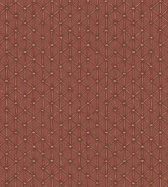 Facet Wallpaper by Eijffinger Rust Red Facet Wallpaper by Eijffinger Rust Red