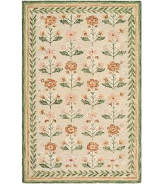 Fairfax Rug by Livabliss Green/Rosewood Fairfax Rug by Livabliss Green/Rosewood