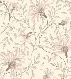 Fairhaven Wallpaper by 1838 Wallcoverings Pink Fairhaven Wallpaper by 1838 Wallcoverings Pink