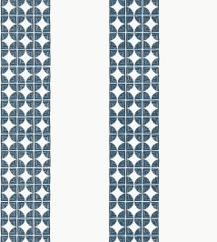 Fairmont Stripe Wallpaper by Anna French Navy Fairmont Stripe Wallpaper by Anna French Navy