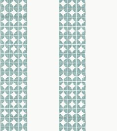 Fairmont Stripe Wallpaper by Anna French Teal Fairmont Stripe Wallpaper by Anna French Teal