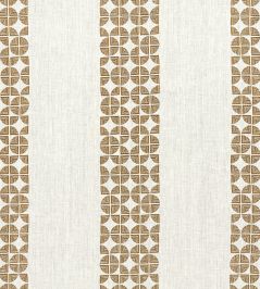 Fairmont Stripe Embroidery Fabric by Anna French Bronze Fairmont Stripe Embroidery Fabric by Anna French Bronze