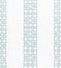 Fairmont Stripe Embroidery Fabric by Anna French Soft Blue Fairmont Stripe Embroidery Fabric by Anna French Soft Blue