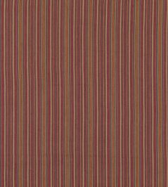 Falconer Stripe Fabric by Mulberry Home Plum Falconer Stripe Fabric by Mulberry Home Plum