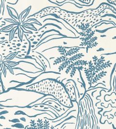 Falling Foss Wallpaper by Scion Midnight Falling Foss Wallpaper by Scion Midnight