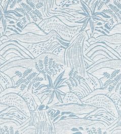 Falling Foss Weave Fabric by Scion Mist Falling Foss Weave Fabric by Scion Mist