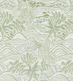 Falling Foss Weave Fabric by Scion Seaglass Falling Foss Weave Fabric by Scion Seaglass